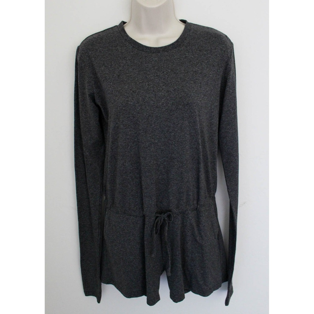 Onepiece Norwegian Jumpsuit Womens Small Gray Shorts Long‎ Sleeve Shortalls